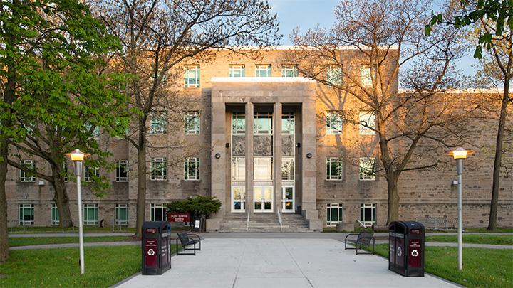 A building in McMaster University