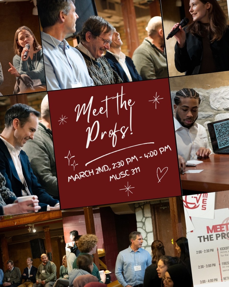 Meet the Profs event